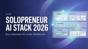 Solopreneur AI Stack 2026