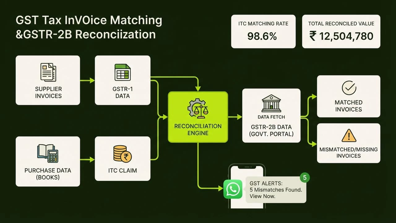 How Indian CA Firms Use AI Agents for Automated GST Reconciliation (2026)