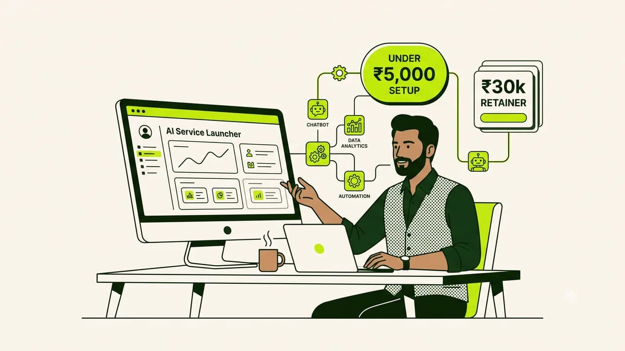 7 Non Coder AI Business Ideas in India Under 5000 Zero To AI