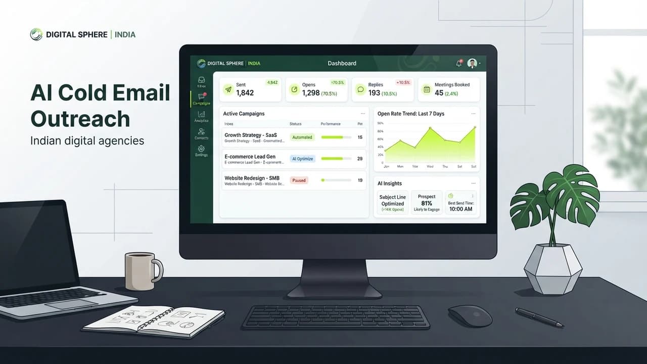 The ₹999 AI Cold Email Engine for Indian Agencies: How to Land 5 High-Ticket Clients Without Hiring SDRs