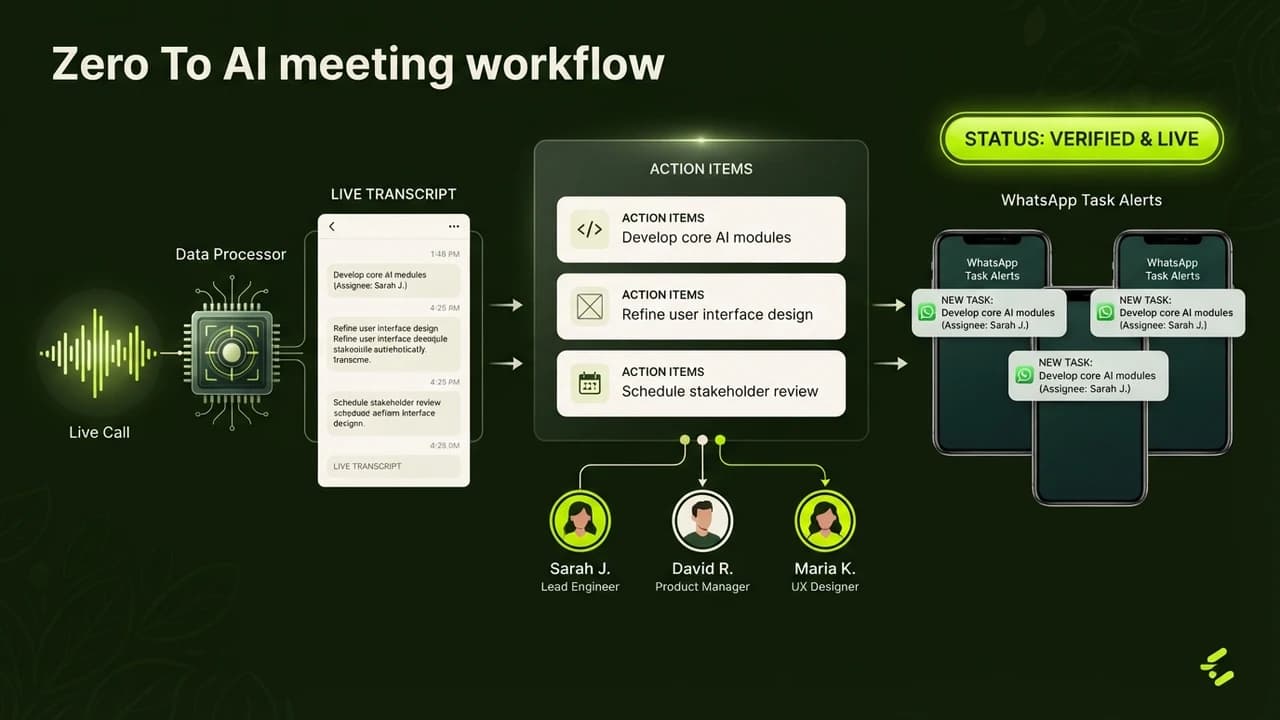 AI Meeting Minutes to Action Items: How Indian SMB Founders Never Lose a Client Task Again