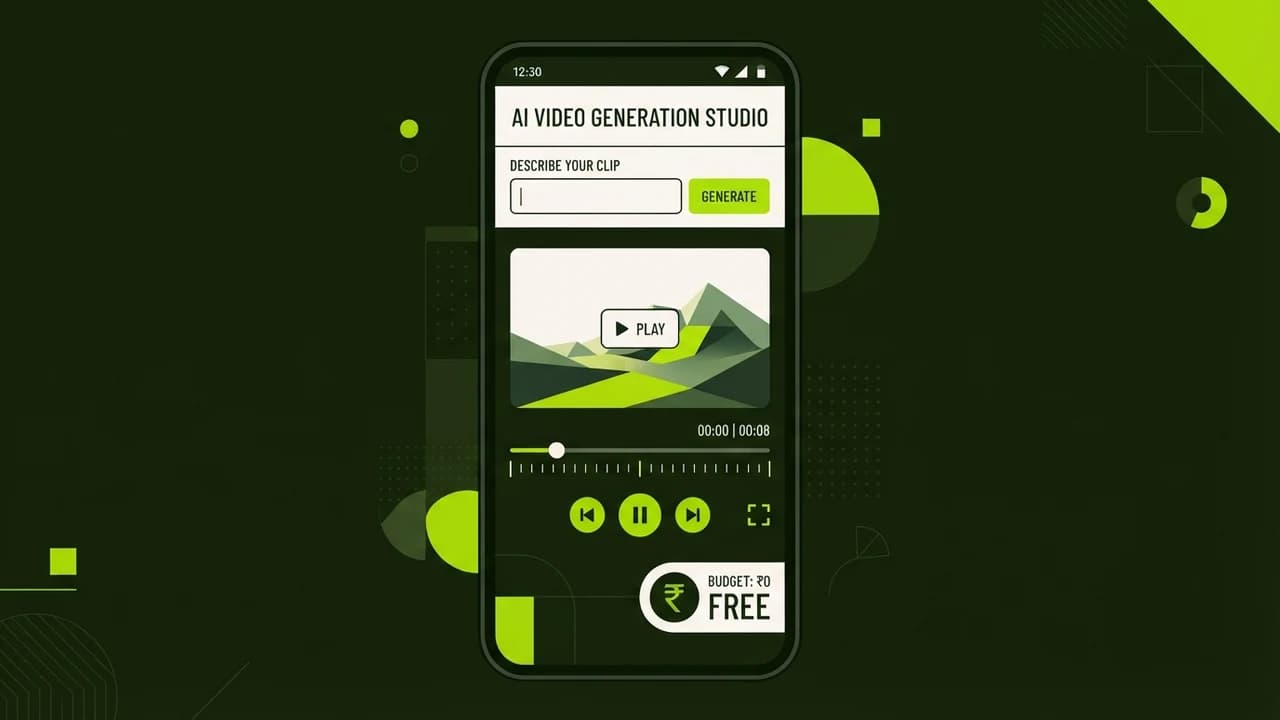 AI Video Creation for Indian Solopreneurs: 5 Free Tools Under ₹0 in 2026