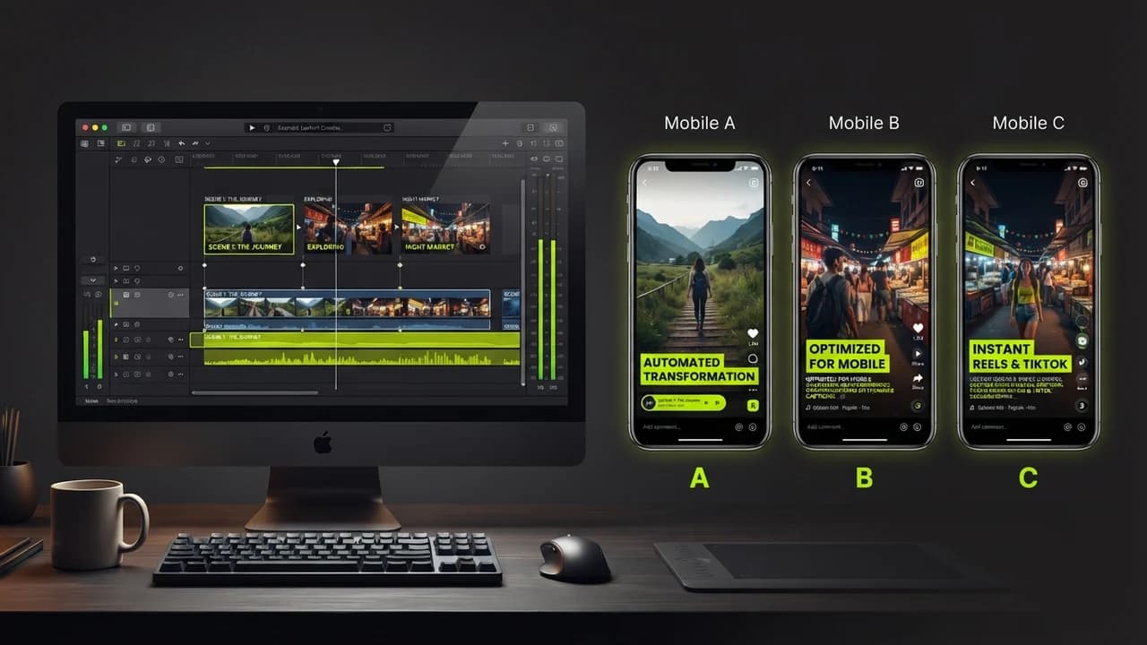 AI Video Repurposing: Turn 1 Long Video Into 20 Viral Shorts in 15 Minutes (2026)
