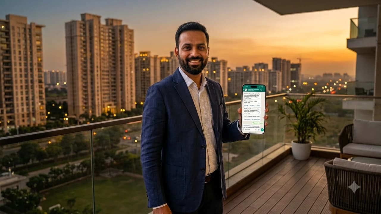 AI WhatsApp Lead Qualifier Real Estate Agents India Zero To AI