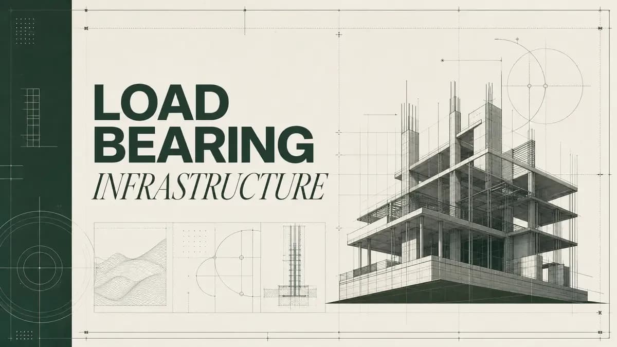 Hero image for The "Load-Bearing Infrastructure" Approach: Stop Adding Tools, Start Building Systems