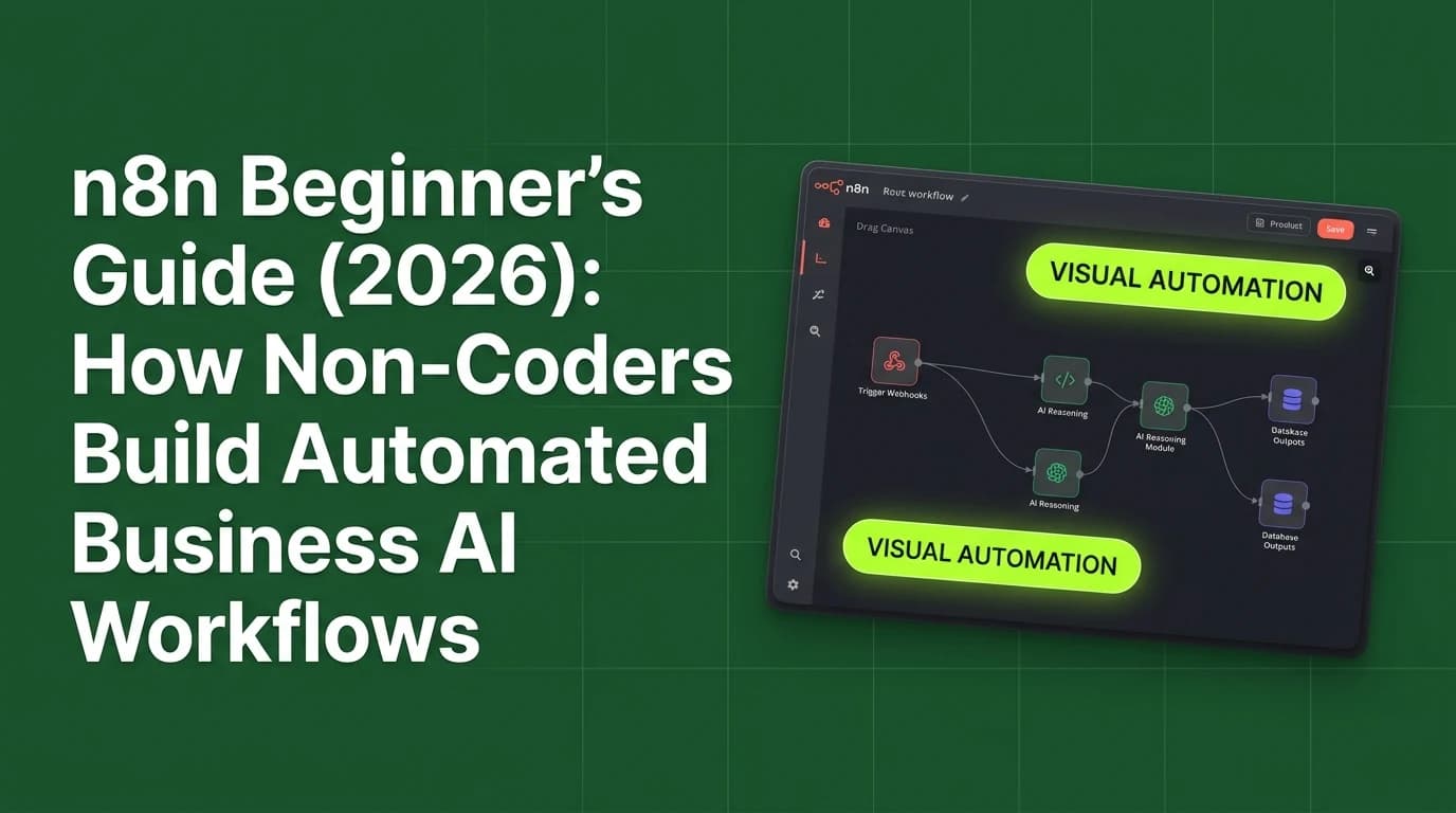 n8n Beginner's Guide (2026): How Non-Coders Build Automated Business AI Workflows