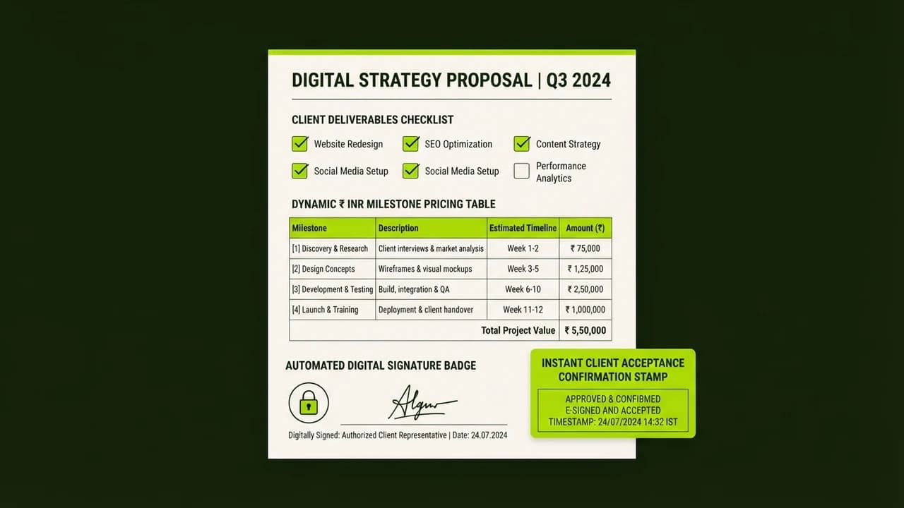 Top 5 AI Proposal Tools Under ₹1,500/Mo for Freelancers