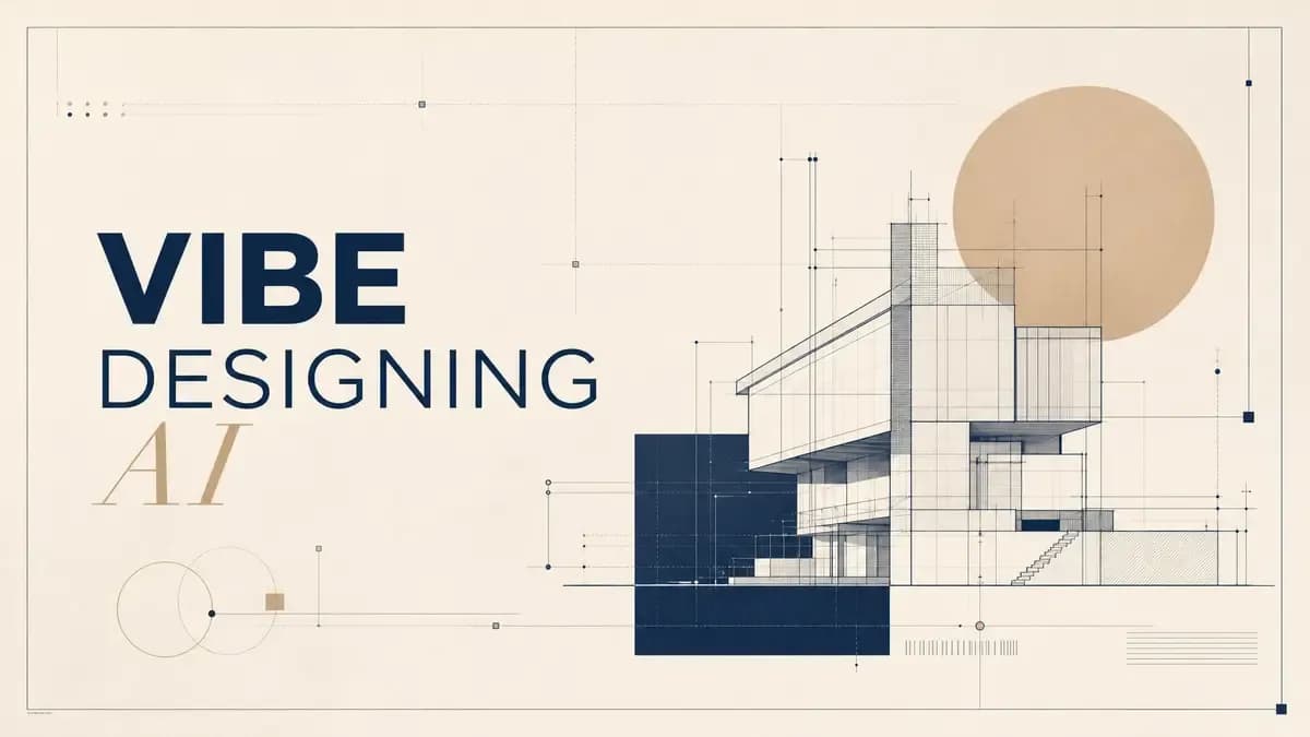 Hero image for The Rise of "Vibe Designing": Why AI Can Generate, but Can''t Feel Your Brand