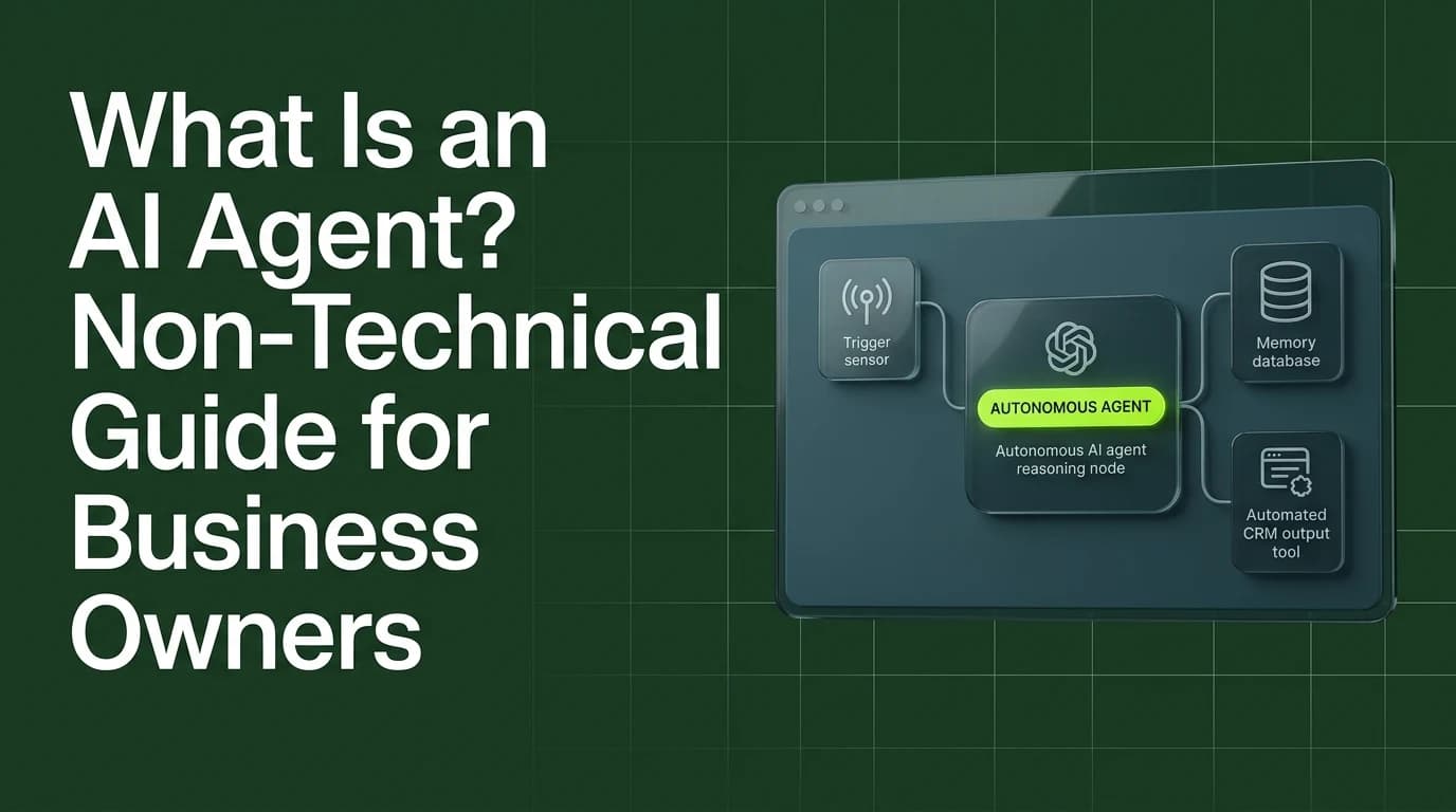 what's an AI Agent? Complete Non-Technical Guide for Business Owners & Solopreneurs in 2026