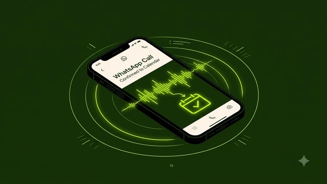 WhatsApp AI Voice Agent Inbound Booking Calls Zero To AI