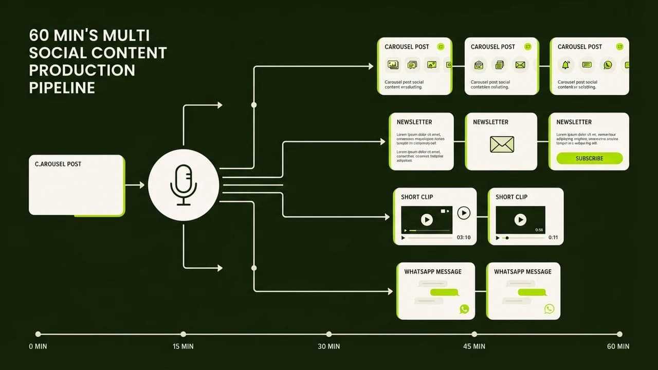 The 1-Hour AI Content Repurposing Workflow for Indian Creators and Agency Owners