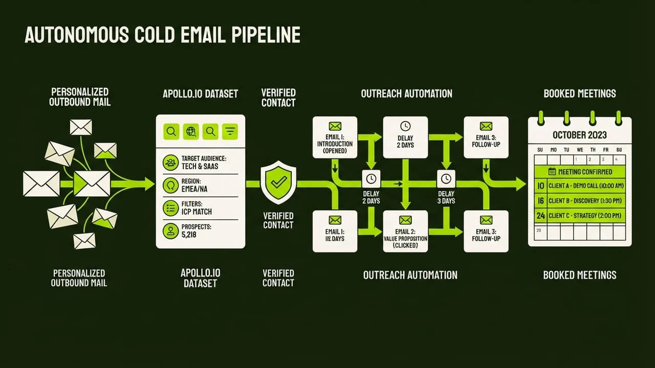 How to Build an AI Cold Email Lead Generation Agent Without Coding (2026)
