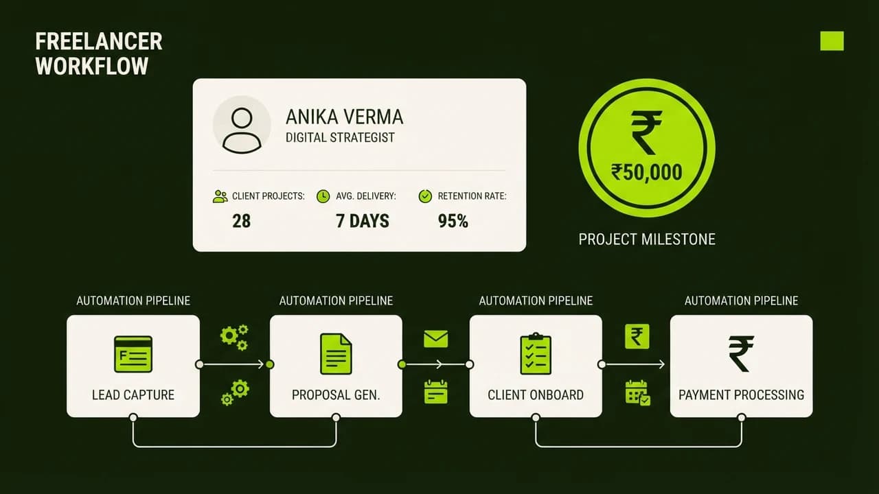 How Indian Freelancers Can Build an AI Portfolio in a Weekend (No-Code)